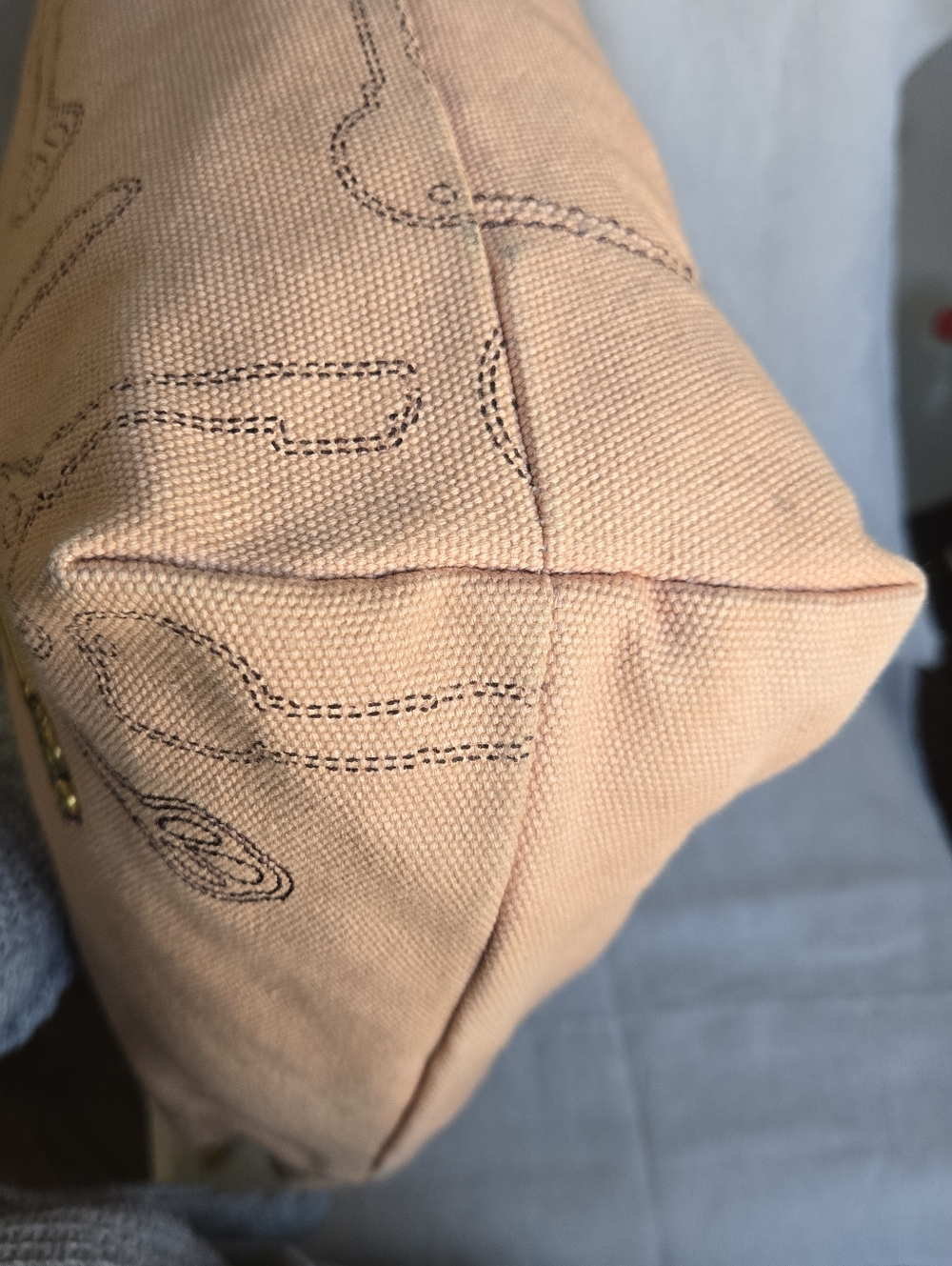 ***RARE*** Vintage Fossil Canvas Tote - Picture 9 of 12